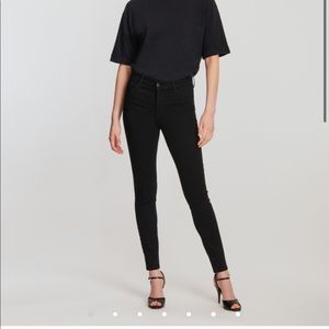 JBRAND jeans MARIA HIGH-RISE SKINNY black